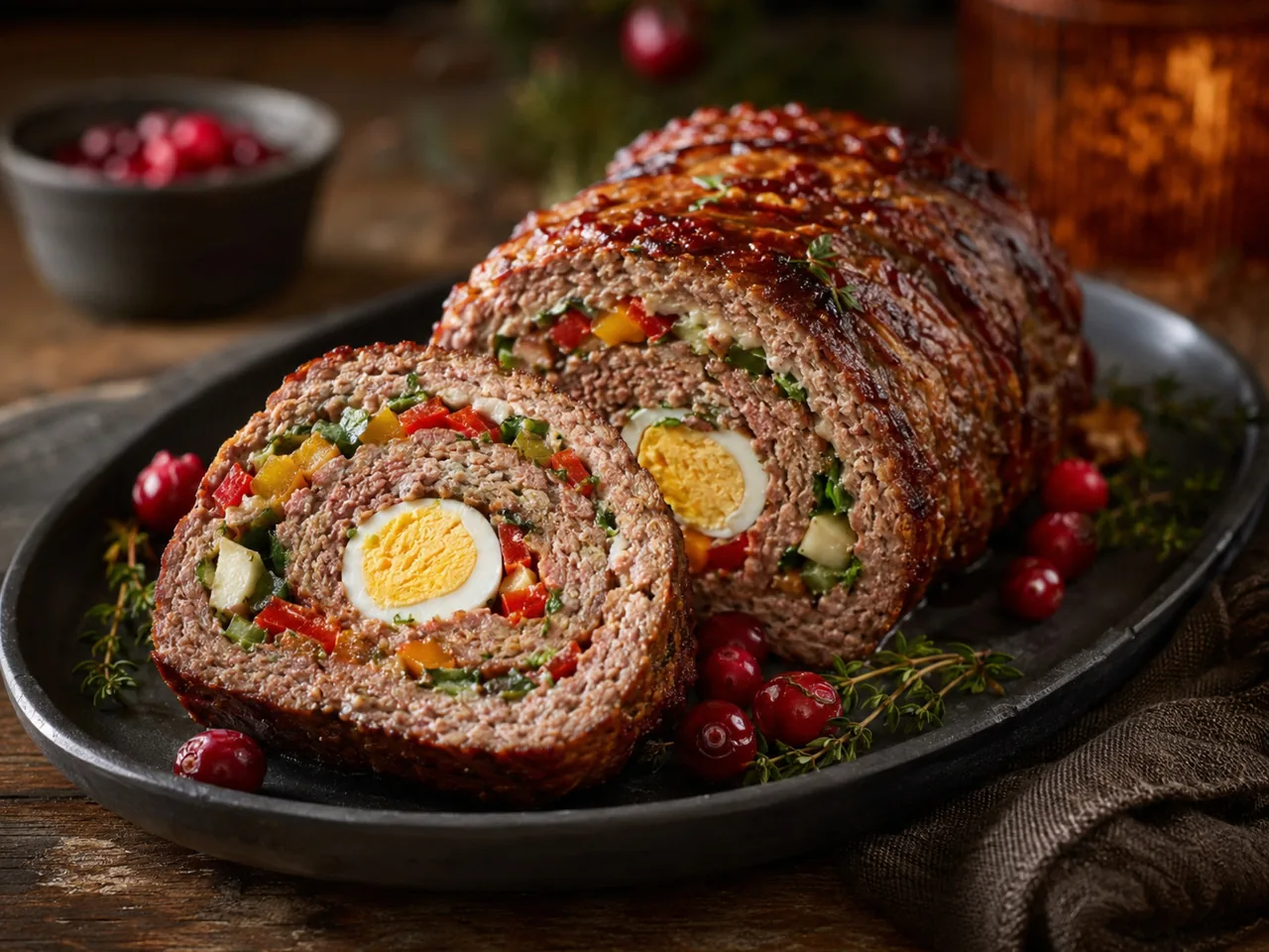 Мясной рулeт