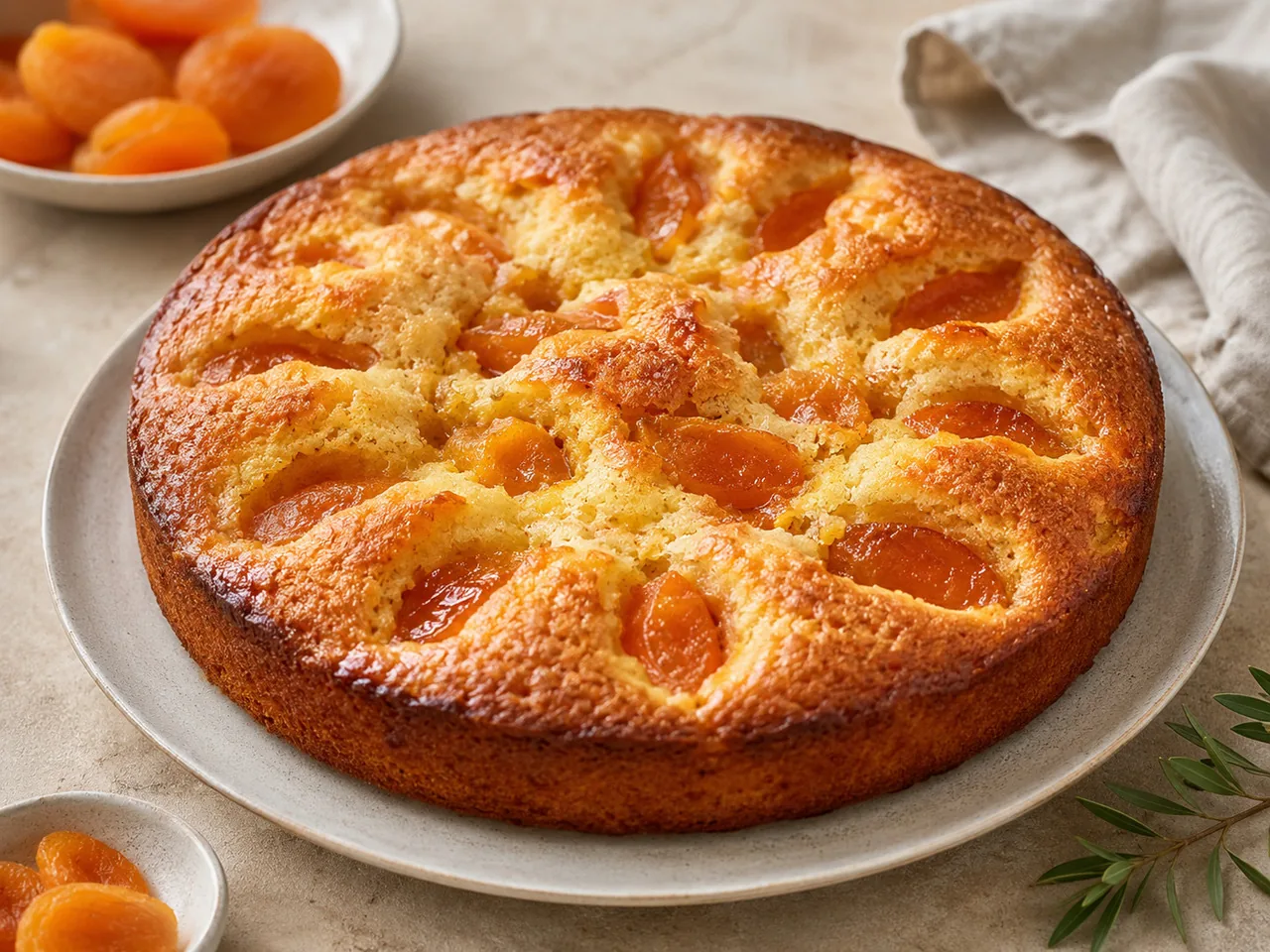 Пирог с курагой
