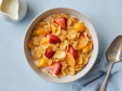 Хлопья с молоком