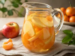 Компот из яблок и мандаринов
