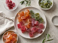 Мармелад из тыквы и ревеня