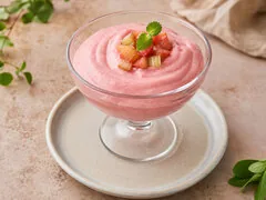 Мусс из ревеня