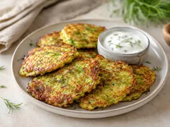 Оладьи из кабачков