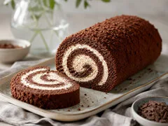 Рулет шоколадный