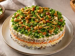 Салат «Грибной дождь»