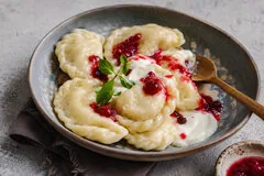 Вареники с творогом